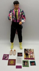 1985 Barbie And The Rockers Derek Doll Complete. Microphone Tickets, Music READ - Picture 1 of 18