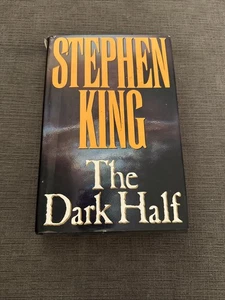 The Dark Half by Stephen King 1st Edition 1st Printing Hardcover HC Book 1989 - Picture 1 of 6
