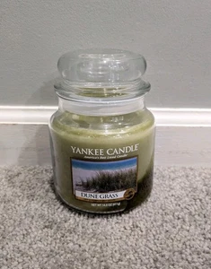 BRANDNEU Yankee Candle Dune Grass Original Glas 14,5 Oz Kerze nicht mehr produziert  - Bild 1 von 4