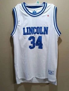 Maglia Jesus Shuttlesworth uomo XL Lincoln HE GOT GAME campione cucita Ray Allen - Foto 1 di 6