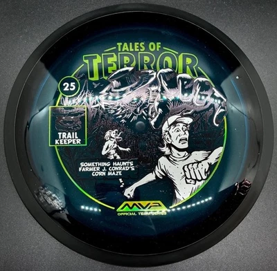Axiom MVP Proton Trail RARE Darkest Blue Halloween Special Conrad Line Disc Golf - Image 1 of 4