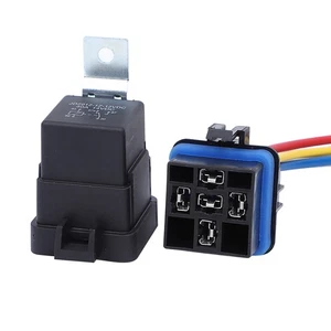 SPDT 5-Pin 12V 40A Automotive Waterproof Relay Kit For Boat Auto Car Accessories - Picture 1 of 9