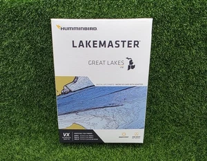 Humminbird LakeMaster [Great Lakes V1] FishFinder Maps APEX/SOLIX/HELIX 601002-1 - Picture 1 of 2