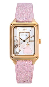 Reloj informal de cuarzo con esfera plateada Fossil El Mago de Oz para mujer LE1199 - Imagen 1 de 3
