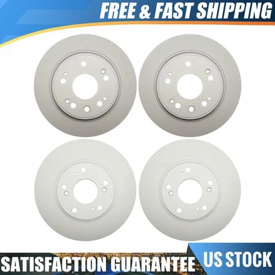Rotor de freno de disco delantero trasero Raybestos 4 piezas para Honda CR-V 2002 2003 2004 Foto 1 de 4