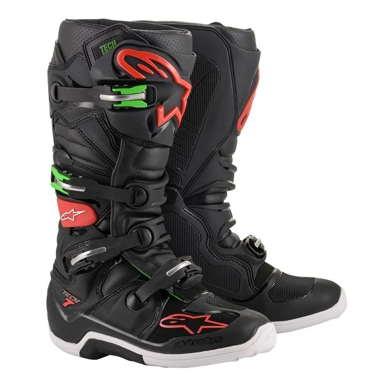 Botas Alpinestars Tech 7 Dirt Bike MX ATV Off Road Motocross Hombres Bota Alpina Foto 1 de 4