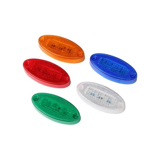 Luz lateral LED Indicador Luz Marcador Luz Lámpara de señal para camión Remolque Autobús - Imagen 1 de 17
