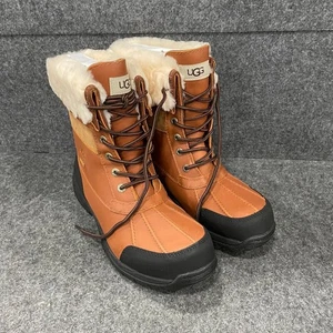 UGG Butte Waterproof Lace-Up Boots Men's Size 8.5 Worchester 5521 - Picture 1 of 7