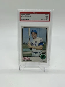 1973 Topps Willie Mays #305 EX-MT PSA 5.5 Giants HOF - Picture 1 of 2