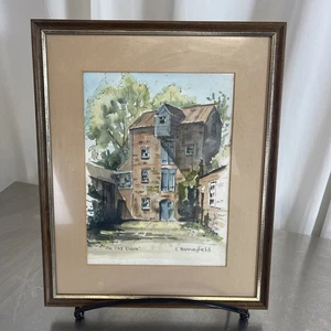 Original Watercolour Signed Paula Cable Local Artist Old Barn East Hanningfield - Picture 1 of 11