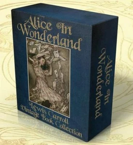 ALICE in WONDERLAND 22 Vintage books PDF on CD-Rom + Hi Res Images Lewis Carroll - Photo 1/1