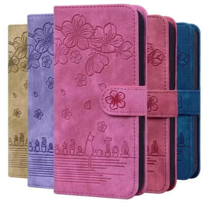 Luxury Leather Flip Wallet Case For iPhone 16 15 14 13 12 11 Pro Max XS 7 8 Plus - image 1 of 4