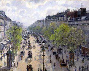 Boulevard Montmartre Spring Pierre-Auguste Renoir 1897 Painting Poster Art Print - Picture 1 of 1