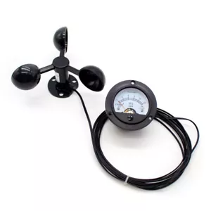 NEW Tower Crane Self-Generating Wind Speed Sensor Display Unpowered Anemometers - Picture 1 of 7