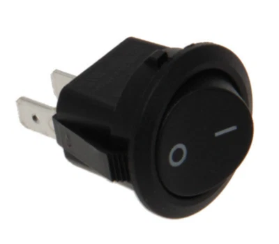 Interruptor redondo unipolar De Longhi para Colombina XL XLD12 XLD13 XL160 XL125 - Imagem 1 de 2