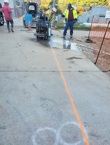Target Pro 35 III self-propelled walk behind Concrete Saw - Picture 1 of 5