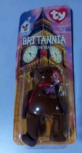 Britannia The Bear-1997 McDonald House Ty Beanie Baby 1999 - Picture 1 of 4