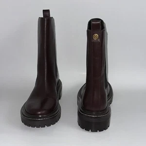 Botas Tory Burch Marrón Benton Vachetta Cuero de becerro Fresado Para Mujer EE. UU. 8 - Imagen 1 de 11