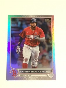 2022 Series 1 Rainbow Foil #8 Xander Bogaerts - Boston Red Sox