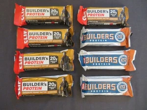 (8) Clif Bar Builders Protein Bar Chocolate Peanut Butter 2.4 Oz Each @5 - Picture 1 of 3