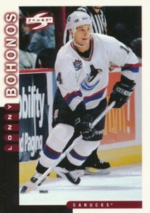 1997-98 Score #78 LUCIANO BAGATO - Vancouver Canucks Adler Mannheim