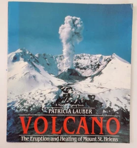 Volcano Mount St Helens Eruption Washington Patricia Lauber 1986 paperback - Picture 1 of 4