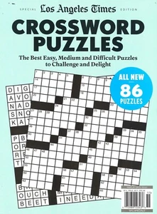 LOS ANGELES TIMES CROSSWORD PUZZLES MAG - SPECIAL EDITION 2025 - NEW 86 PUZZLES - Picture 1 of 1