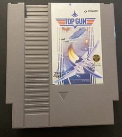 Juego Top Gun Nintendo NES Aut&eacute;ntico Solo Cartucho