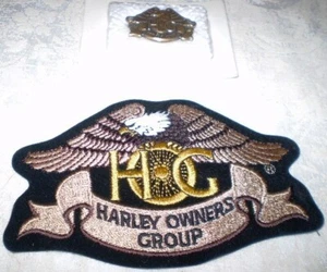 Harley-Davidson HOG Harley Owners Group Patch & Pin 1983 - Bild 1 von 2