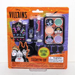 Disney Villains Cosmetic Kit Children Make Up Halloween set Ursula Evil Queen - Picture 1 of 6