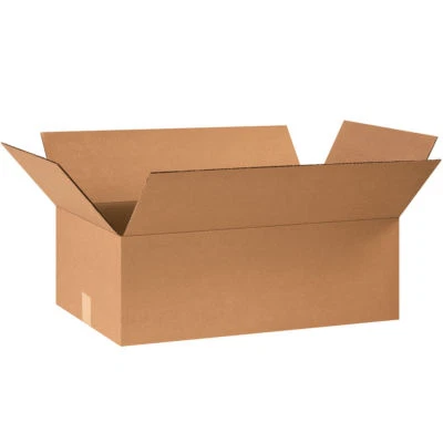 20 -  24 x 14 x 8   Cardboard Shipping Moving Boxes Flat Corrugated Cartons - Image 1 of 2