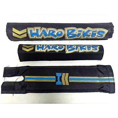 Juego de 3 almohadillas para manillar, cuadro y potencia Haro Bike BMX Foto 1 de 4