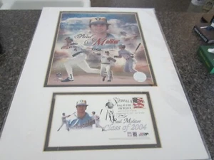 Paul Molitor HOF Stamp Photo 2004 - Milwaukee Brewers - 12 x 16 - USPS - Picture 1 of 3