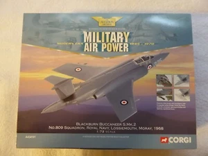 BLACKBURN BUCCANEER - CORGI AVIATION ARCHIVE - AA34101 - ROYAL NAVY 1968 - 1/72. - Picture 1 of 18