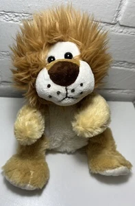 KellyToy 9" Plush Lion Hand Puppet Soft Sitting Animal Puppet Posable - Picture 1 of 9