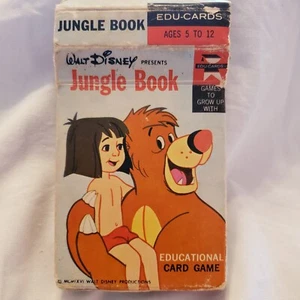 VTG Jungle Book Card Game by Walt Disney Games to Grow Up With - Picture 1 of 10