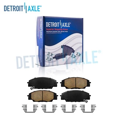 Pastillas de freno delanteras de cerámica con hardware para Acura RSX Honda Civic S2000 Foto 1 de 4