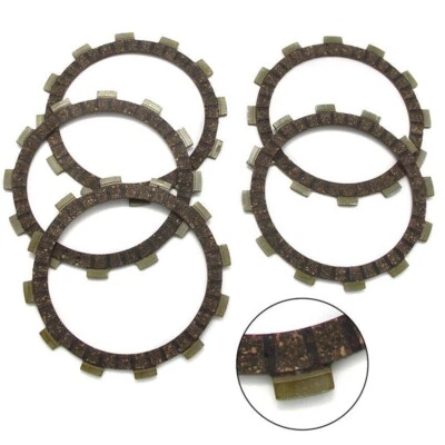 Clutch Friction Plates Disc Kit for Suzuki PE250 1980-1982 RM250 1979-1985 Foto 1 de 2