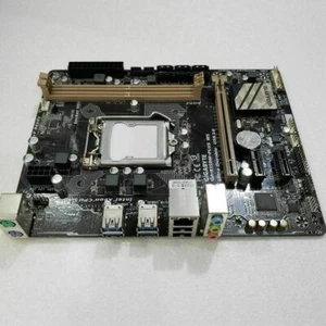 Gut funktionierendes Gigabyte GA-X150M-PLUS LGA 1151DDR4 C232 Micro ATX Mainboard - Bild 1 von 4