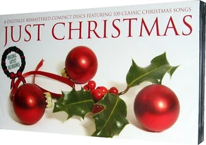Traditional Christmas Music Collection 4 CDs 100 Classic Xmas Songs New Sealed - Picture 1 of 2
