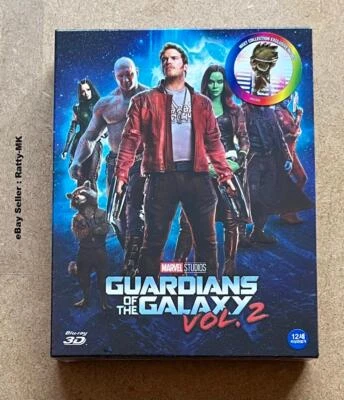 GUARDIANS OF THE GALAXY VOL. 2 - WEET COLLECTION BLU RAY STEELBOOK - NEW (ED.A2) - Image 1 of 4