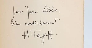 TAZIEFF Le gouffre de la Pierre Saint-Martin E.O AUTOGRAPHE 1954 - Picture 1 of 1