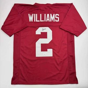 Autographed/Signed Ryan Williams Alabama Red College Football Jersey JSA COA - Picture 1 of 4