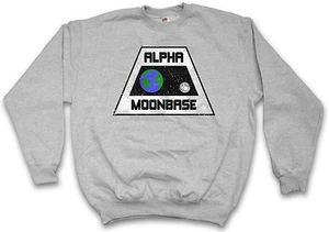 SUÉTER SUDADERA CON LOGOTIPO ALPHA MOONBASE DE COLECCIÓN - Alpha 1 TV Space 1999 - Imagen 1 de 2