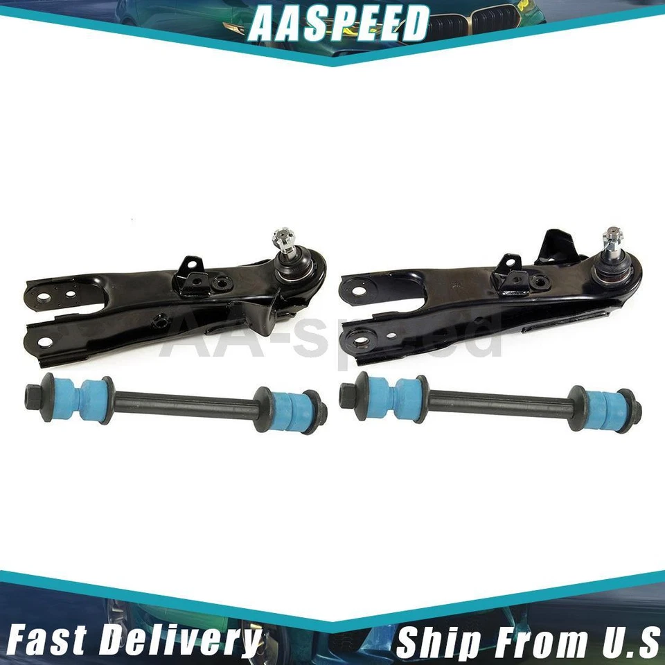 Brazo de control inferior delantero con rótula barra estabilizadora delantera enlace para Nissan D21 1990 Foto 1 de 4