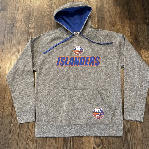 New York Islanders hoodie size Medium gray mens Cover