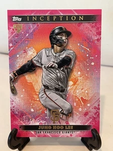Jung Hoo Lee RC Magenta #10/99 2025 Topps Inception #30 San Francisco Giants - Picture 1 of 2