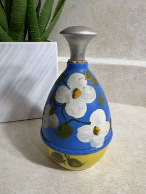 De Colección Plas-Tex Planchado Lavandería Riego Aspersor Botella Aluminio Superior Pintado a Mano Foto 1 de 4