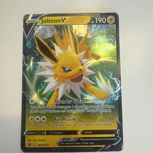 Jolteon V SWSH151 SWSH: Sword & Shield Promo Cards Holo - Picture 1 of 2