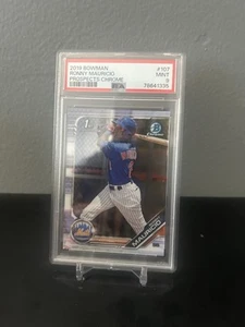 2019 Bowman - Chrome Prospects Ronny Mauricio #BCP-107 (RC) - Picture 1 of 2